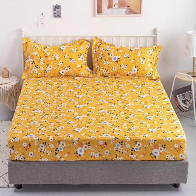 Κίνα 2022 hot selling king size soft comfortable skin friendly home textiles bed sheet 100% cotton fitted bed sheet προς πώληση