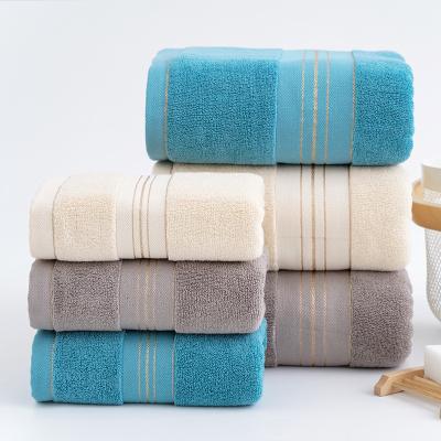 中国 OEM  Customize Logo Cotton Towel Set Embroidered Printed Children Bath Towel 100% Cotton Set Luxury 販売のため