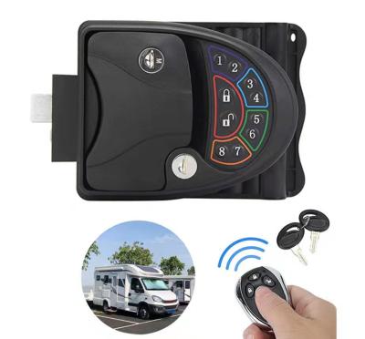 China Hot Selling Zinc Alloy Black Electronic Shell RV Lock Remote Keyless +ABS Key Opener For Car and Boat for sale