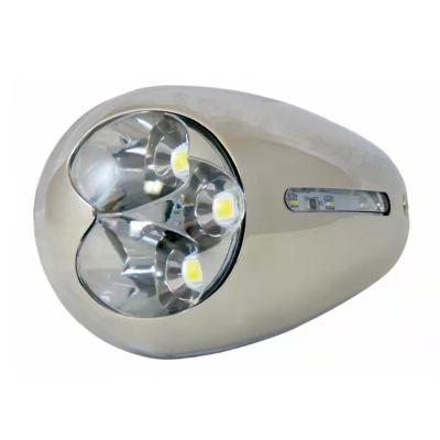 China 316 Stainless Steel 316 Surface LED Boat Light Dock Lights Waterproof Navigation Lights Spotlights for sale