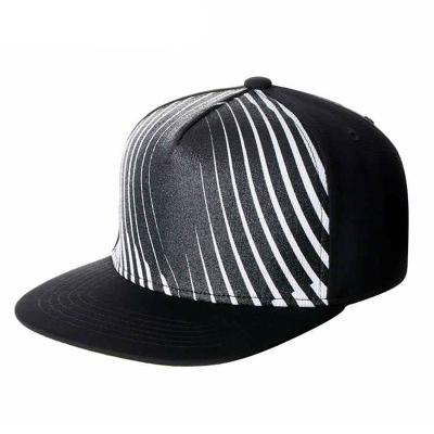 China Hip Hop 5 Panel New Era Snapback Caps Custom Embroidery Logo 58cm for sale