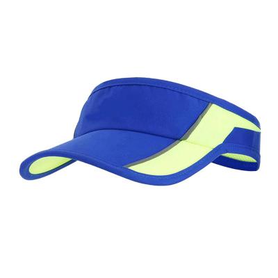 China ODM Beach Running Sun Visor Caps Curve Brim Golf Visors For Women for sale