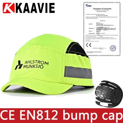 China Head Protection Ventilated Bump Cap ABS Insert Baseball Style En812 Standard for sale