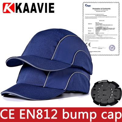 China High Impact Resistance Safety Bump Cap Unisex 57cm short visor for sale