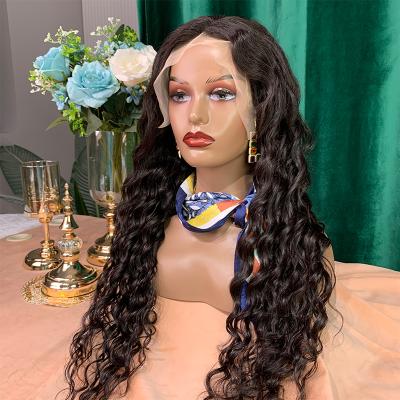 China 180% Density Soft Thick Straight Virgin Brazilian Hair Barely Shedding,Hd Transparent Lace Front Wig For Black Women Full Lace Curly Hair Wigs Wholesale for sale