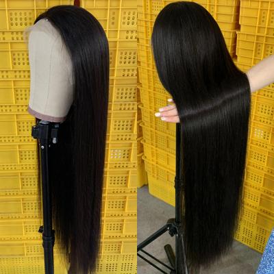 China Wholesale 13x6 Barely Shedding Thick Smooth Soft Lace Front Wigs,Indian Hair Wig Lace Front,Brazilian HD Color Women Mink Peruvian Hair Wigs For for sale