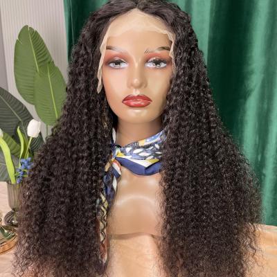 China Factory Virgin Indian 13*6 Lace Front Human Hair Wigs 10a Glueless Thick Straight Lace Front Hair Sheer Barely Shedding Wig With Baby Hair for sale