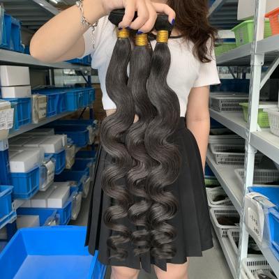 China Wholesale Cambodian Raw Curly Hair Barely Shedding Thick Smooth Soft, Mink Cuticle Aligned Hair Bundle, Cheap Body Wave Hair Bundle Seller for sale