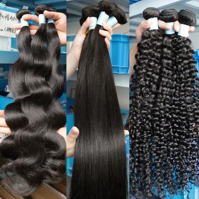 China Wholesale Raw Barely Shedding Soft Thick Smooth Virgin 12A Cuticle Aligned Hair, Mink Virgin Indian Human Hair Weave, Peruvian Hair Bundle Seller for sale