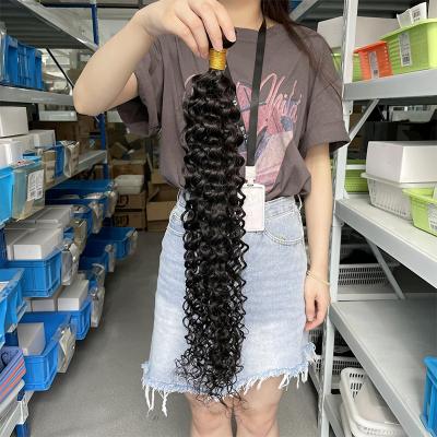 China Wholesale Indian Mink 11a Virgin Hair Soft Smooth Thick Shedding Barely Shedding , Unprocessed Raw Double Drawn Hair Bundle Vendor for sale