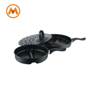 China 3pcs Carbon Steel Sustainable Frying Pan for sale