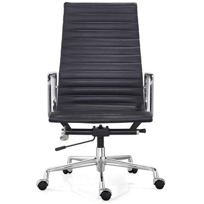 China High Adjustable Classic Modern Classic Cowhide Leather Back Office Chair ea119 (Waist) for sale