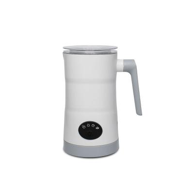 China Milk Foams and Heating Electric Milk Frother and Automatic Milk Steamer Frother and Stainless Steel Frother Maker for Coffee Latte Cappuccino for sale