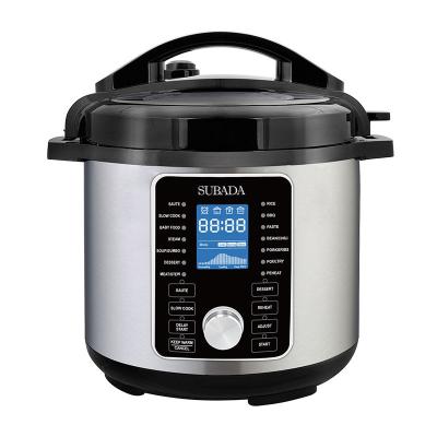 China Environmentally Friendly Adjustable Electric Pressure Cooker 5L/6L Mechanical Panel for sale