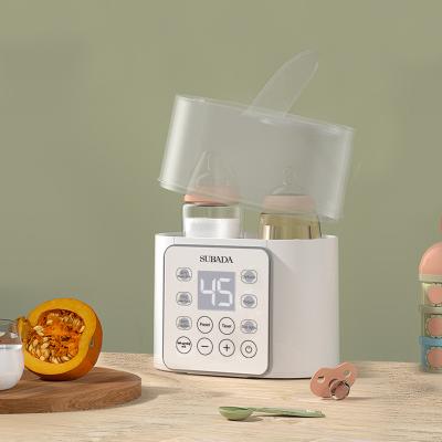 China BPA Free Baby Food Heater For Breastmilk Or Formula With Double Bottles Design for sale