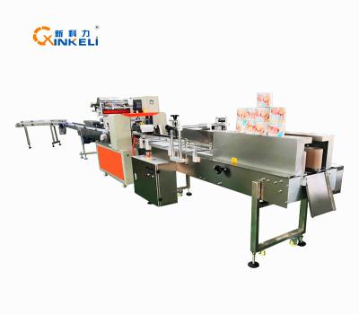 China CLOTHING Hot Sale Low Cost Toilet Paper Single Roll Packaging Machine In Africa for sale