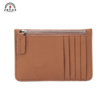 China Fashion Multi-Card Coin Purse Bank Card And Credit Card Factory Customized Leather Holder for sale