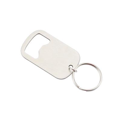 China Hot Selling Customized Viable Stainless Steel Opener Bar Beer Bottle Opener Flat Bottle Opener Amazon for sale