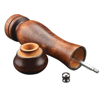 China Hot Selling Viable Wooden Custom Spice Grinder Salt and Pepper Grinder Set Wholesale Handmade Pepper Grinder for sale