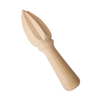 China Viable Fruit Juice Extractor Tool Beech Wood Lemon Squeezer Reamer Squeezer Orange for sale