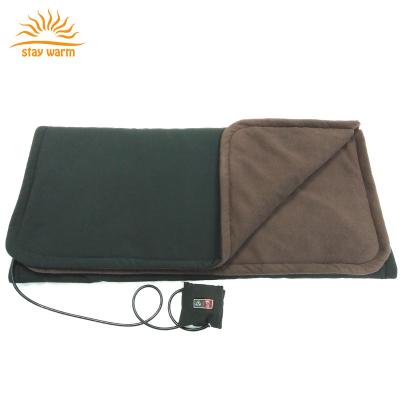 China Used in central care lithium battery rechargeable or outdoor heated medical blanket for back pain and cramps for sale