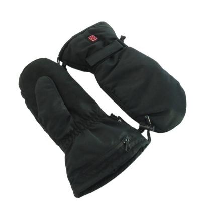 China Waterproof Mitten Hand Gloves Men Women Rechargeable Battery Heated Mittens For All Outdoor Activities for sale