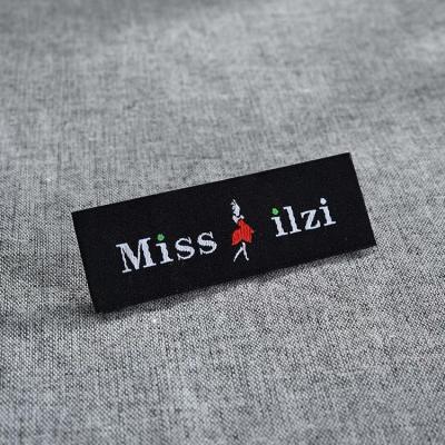 China Washable Luxury Custom Woven Labels For Clothing Custom Woven Polyester Label for sale