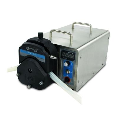 China Drinking Water Treatment Peristaltic Pump 7000mlmin High Flow Peristaltic Or 220v Or 110v Lead Pump Button Type for sale