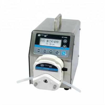 China Economic Auto Industry Time Dispensing Peristaltic Pump BT100S Max Flow 750ml 36# Tube for sale