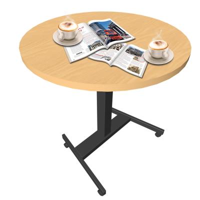 China Factory Price Cafe Height Adjustable Small Single Table Leg Electric Lift Table Furniture for sale