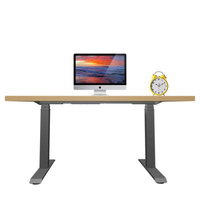 China (Size) FENGYI Adjustable Ergonomic Home Office 2 Motor 3 Section Standing Desk for Laptop Tablet Use for sale