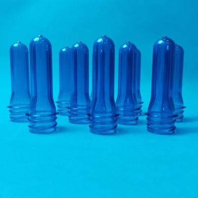 China Chinese beverage factory direct sale 28mm21g blue for drinking water packaging PET plastic bottle embryo for sale