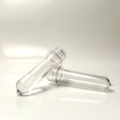 China Blow Molding PET Bottle Embryo 28mm18g 23g 25g Water Bottle Used For Beverage Packaging Is Preformed for sale