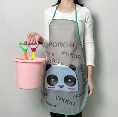 China Drink/Food Customize Disposable Apron Child Neoprene Apron Manufacturer Black Plastic Painting Kitchen Apron Sleeve Water Proof for sale