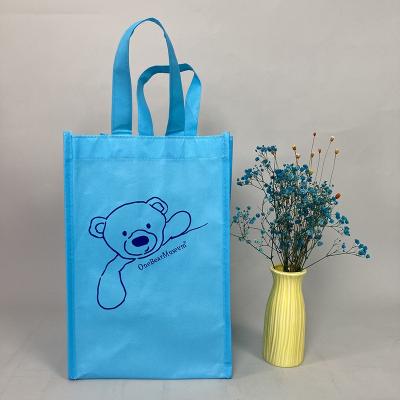 China Small Custom Marble Handled Shopping Bags With Logo T-Shirt Shopping Gift Bags Logo Heavy Duty Shopping Bag Custom for sale