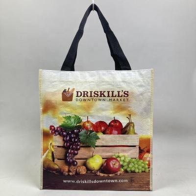 China Rope Or Handle Biodegradable Cotton Laminated Nonwoven Bag Laminated Canvas Bags With Design Food Nonwoven Laminate Pouch Tote Bag for sale