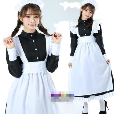 China British Line Quick Dry Coldker Style Maid Equipment Pearl Dress Suits Cosplay Costume For Maid Party Stage Woman Waitress Costumes for sale