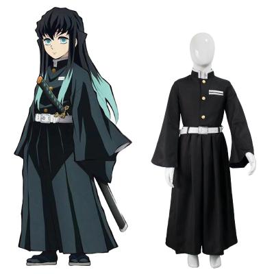 China Wholesale Cosplay Cartoon Costume Demon Slayer Tokitou Muichirou Halloween Costume Suppliers for sale