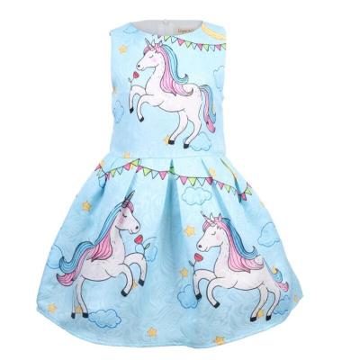 China Baby Costume Party Lovely Unicorn Dresses Halloween Toddler Cosplay Unicorn Dress Kids Birthday Party Pink Halloween TV and Movie for sale