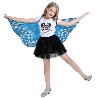 China Elastic and Breathable Manufacturers Supply Good Quality Little Butterfly Cloak Clothing for Cosplay Costume Party Clothes for sale