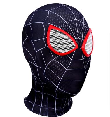 China Polyester TV and Movie Halloween Marvel Movies Costume Spider-Man Cosplay Headgear Superhero Party Cosplay Clothes for sale