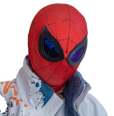 China Polyester TV and Movie Halloween Marvel Movies Costume Spider-Man Cosplay Headgear Superhero Party Cosplay Clothes for sale