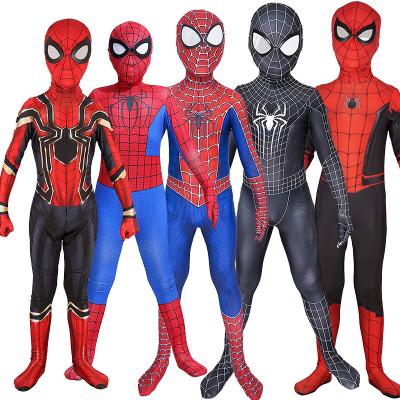 China Wholesale Spider-Man Cosplay Costume Jumpsuit Halloween Costume Suppliers Spider-man Party Clothes for sale