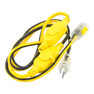 China Home Appliance ETL and CETL Locking Extension Cable SlideLock Patented Product for sale