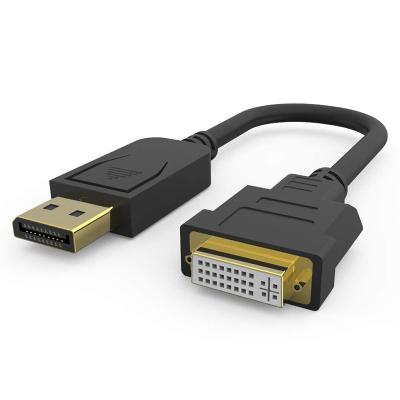 China Wholesale COMPUTER DP to DVI Displayport to DVI (24+1) cable with factory price for sale