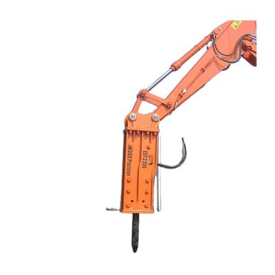 China Edt 2200 Concrete Breaker Metallurgy Hydraulic Breaker Machine 350~500bmp Wooden Case 120~180l/min Supplied 160~180kg/cm2 Top2200 for sale