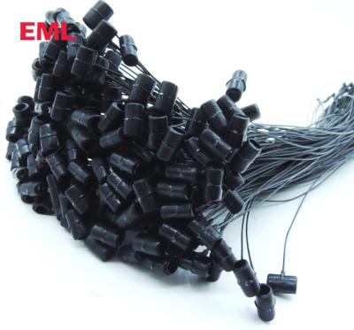 China EML Black Buckle String Lock Pins Washable Price Tag Pin Bags, Garment, Shoes, Automotive for sale