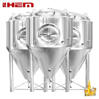 China Conical Brewpub 300L 500L 1000L Fermentation Tank Beer Brewing Equipment with Details for sale