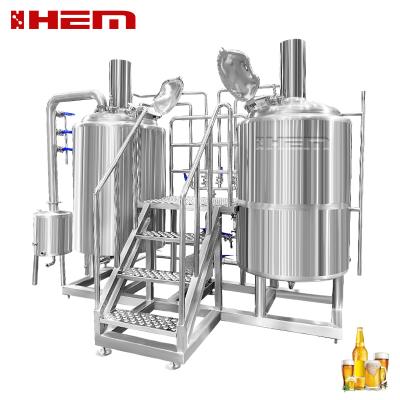 China Restaurants 200L 300L 500L 700L 800L Micro Home Micro Brew Bar Craft Beer Brewery Equipment for sale