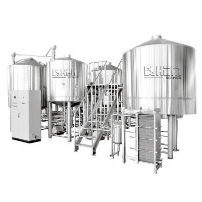 China Complete beer brewing equipment 5000L commercial brewhouse for sale for sale